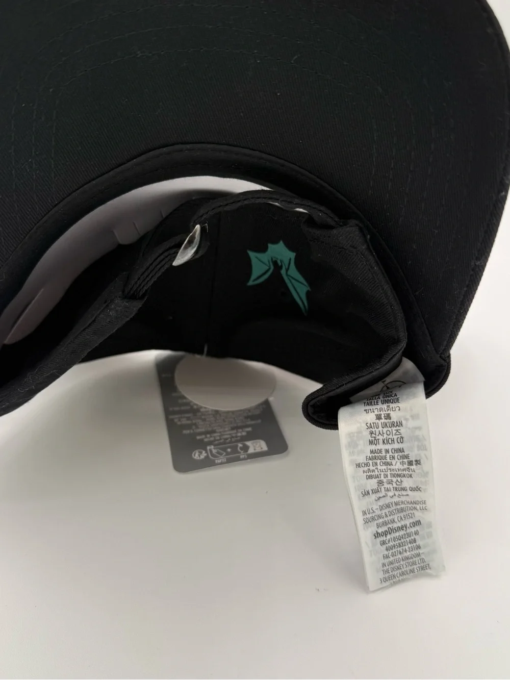 Disney 2023 Parks Mickey Ears Halloween Glow in the Dark Baseball Cap
